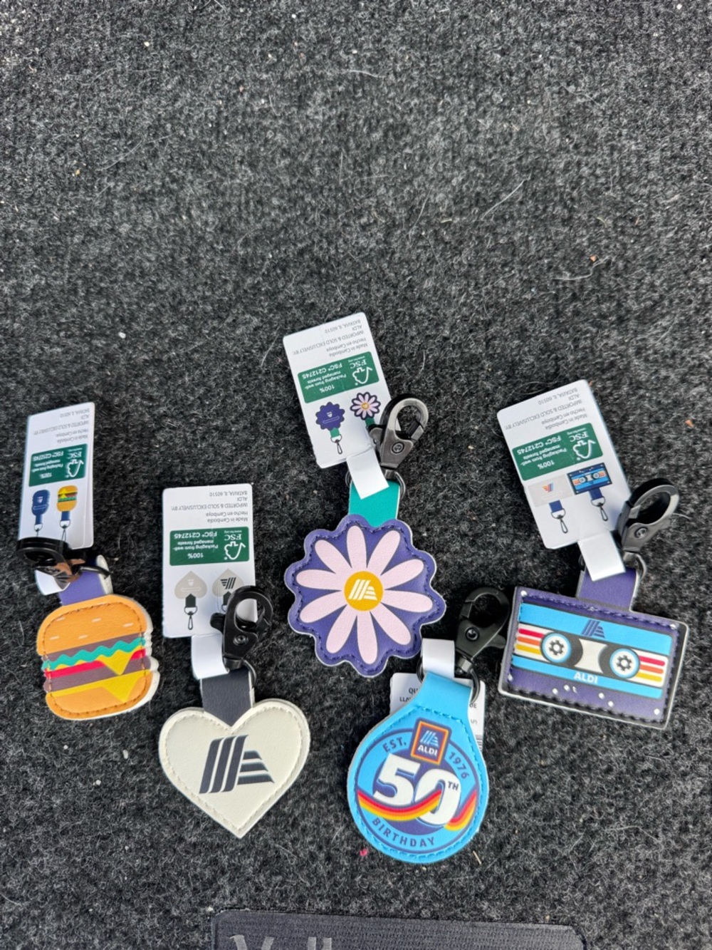 Aldi Quarter Holders New Release Set of 5